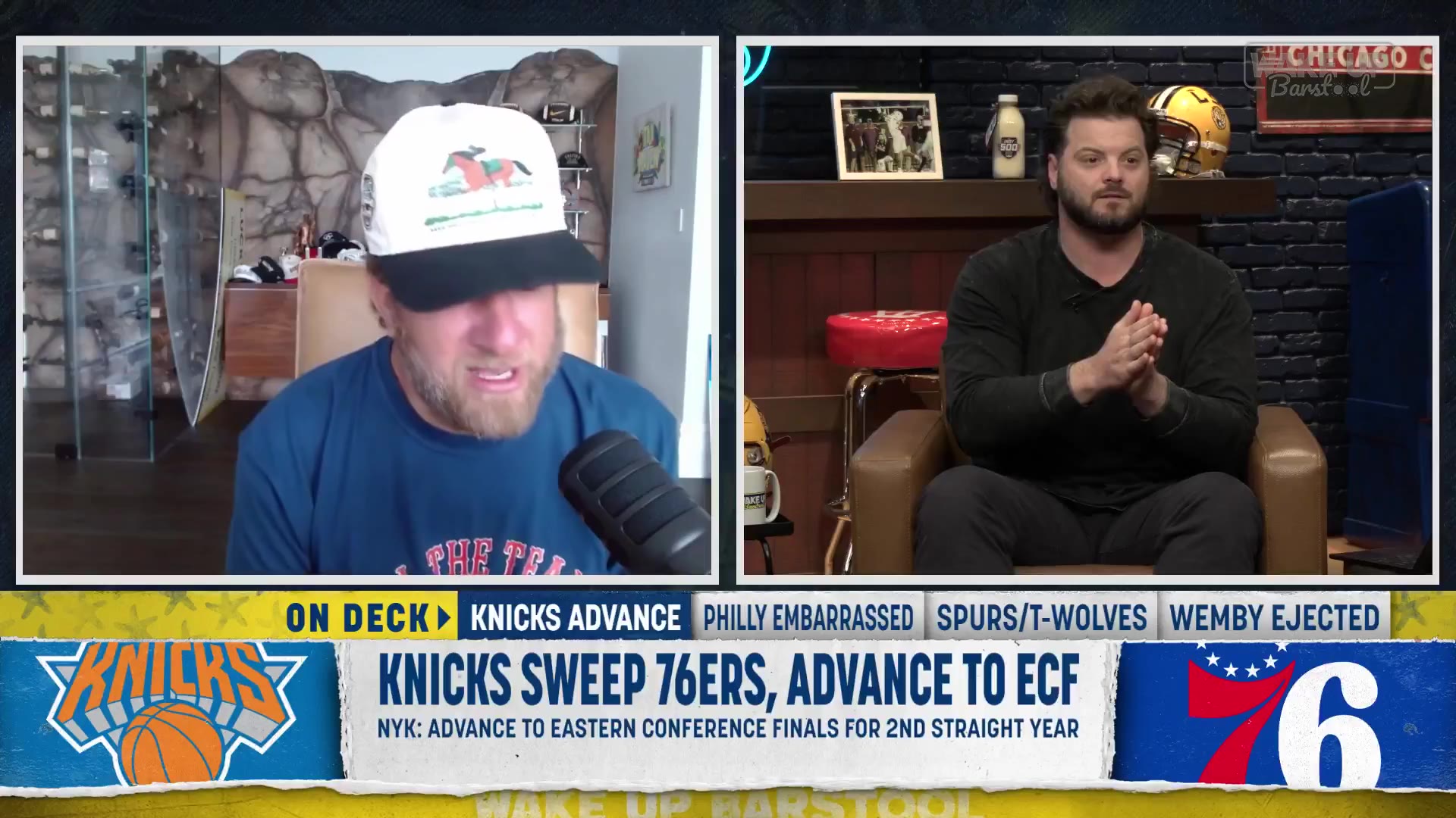 Dave Portnoy: The way the Knicks took over the Sixers building, the way they were embarrassed on their home court… I’m not sure you ev