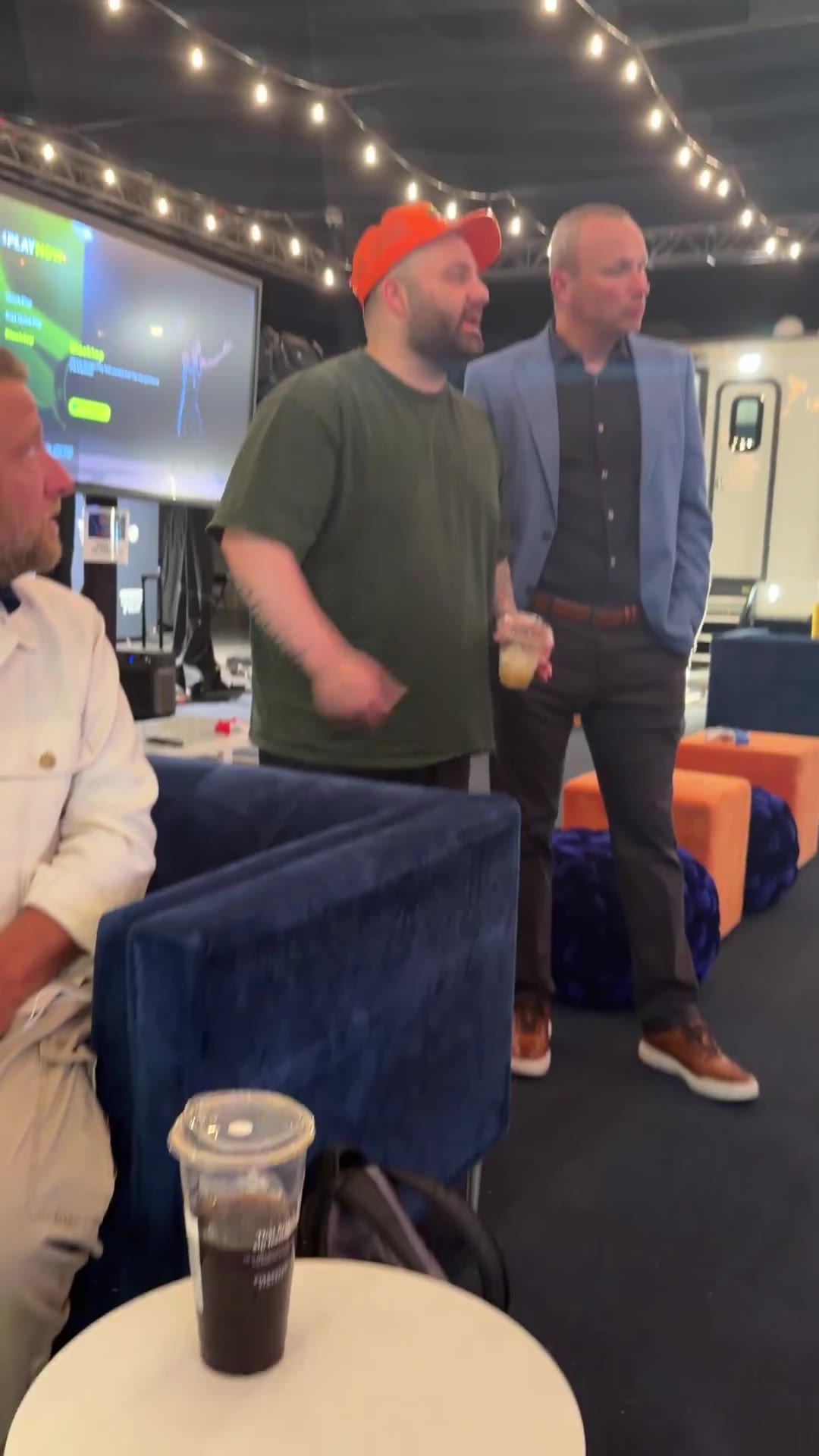 Dave Portnoy: Vibes not off to a great start. Everyone on our team said no to makeup except Bosco, and he is not happy about it 

And