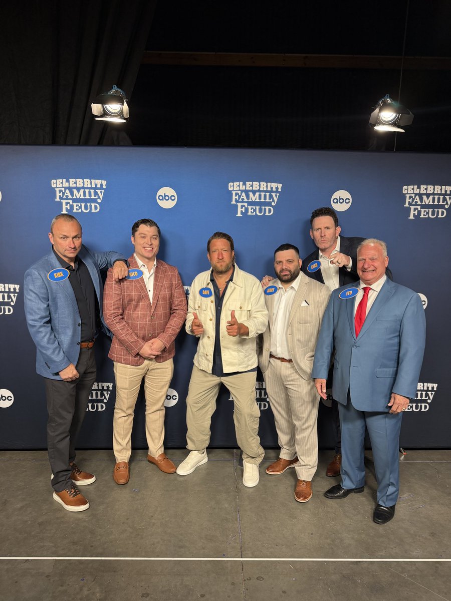 Dave Portnoy: Game ready @FamilyFeudABC https://t.co/vEfduYu6N5