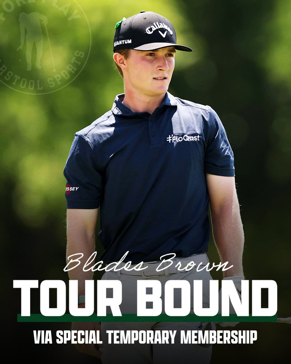 Fore Play: BLADES BROWN‼️

The 19-year-old is PGA Tour bound after earning a Special Temporary Membership with his 18-under perform