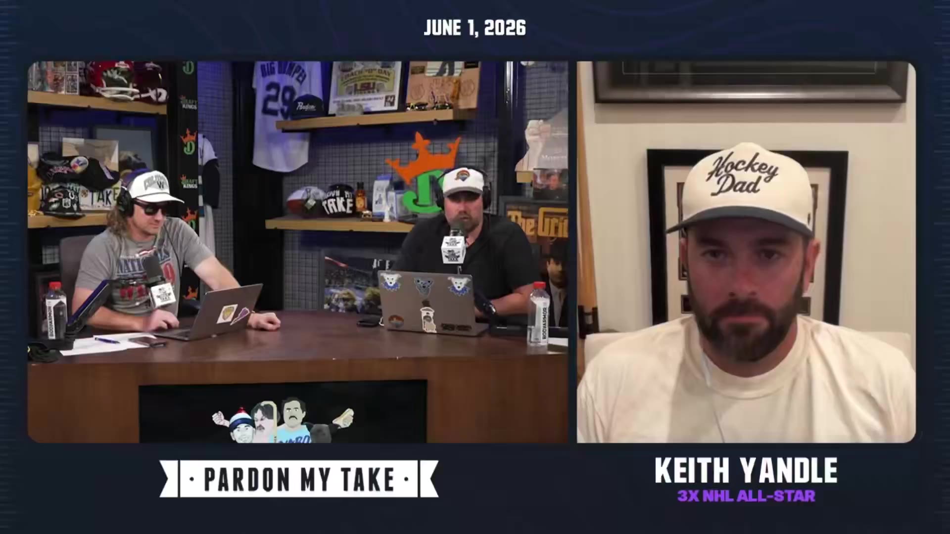 Barstool Sports: The biggest question heading into the Stanley Cup Final…

Who will win the crank-off? https://t.co/VrGrEbx5qM