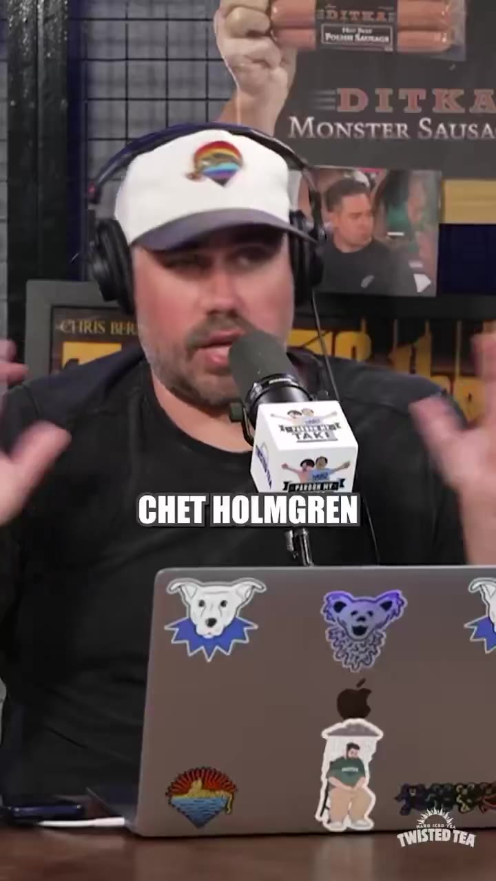 Pardon My Take: Chet Holmgren looked like he couldn’t play basketball in the WCF

@TwistedTea https://t.co/GalAcqfJFv