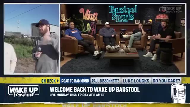 Viva La Stool: White Sox Dave says he’s a 10 in Hammond Indiana and Nick Turani said he is being a baby

Top notch reporting on @wakeup