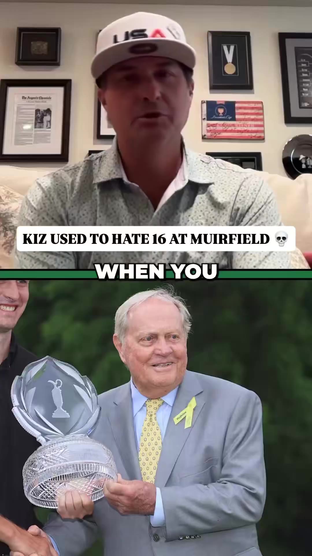Fore Play: Kiz used to hate the 16th at The Memorial so much that he told Jack Nicklaus to his face 💀 https://t.co/IGQHXSe00U