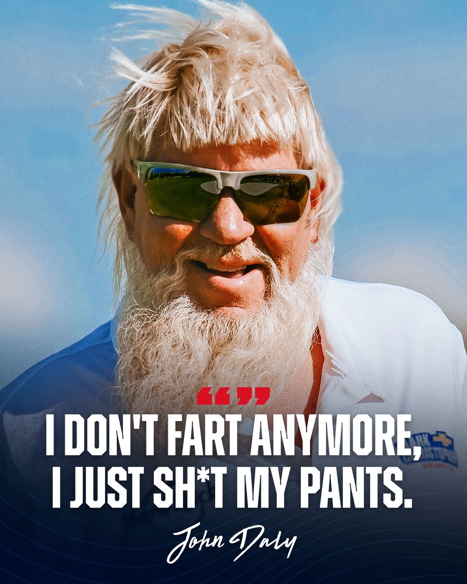 Fore Play: John Daly: the undisputed king of one-liners 💀 https://t.co/bWtaacf0fl