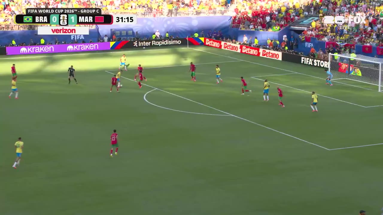 Barstool Gambling: Vini Jr with a ROCKET of a finish to equalize for Brazil

What a match so far https://t.co/CT7VA5wyy4
