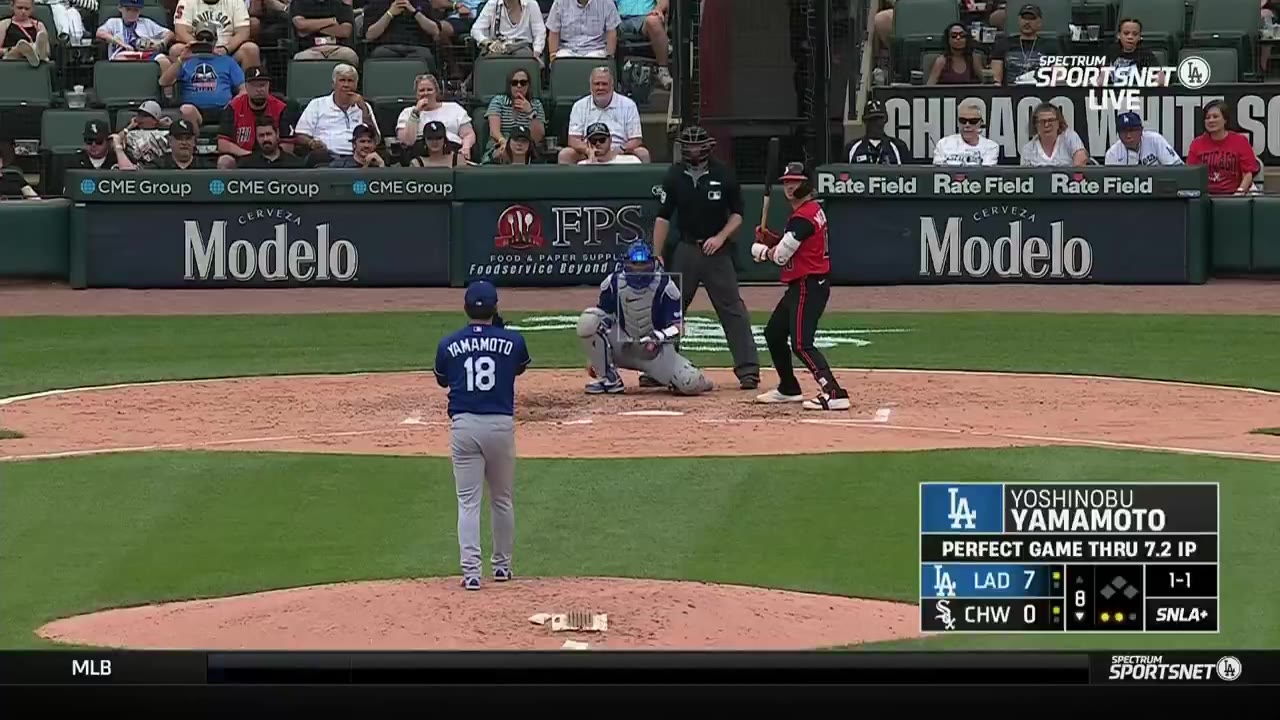 Barstool Sports: Yoshinobu Yamamoto’s perfect game comes to an end after this error by Mookie Betts with 2 outs in the 8th  https://t.co/
