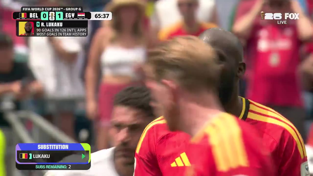 Barstool Gambling: ALL LUKAKU NEEDED WAS 10 SECONDS TO MAKE AN IMPACT

FORCES THE OWN GOAL FROM EGYPT AND WE ARE ALL LEVEL AT 1-1 https://t