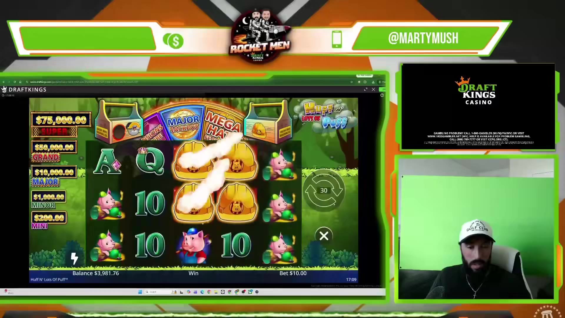 Barstool Gambling: WHAT IS GOING ON?!?

NOT EVEN TWO MINUTES LATER AND @MARTYMUSH HITS FOR $800 AGAIN

@DKCasino #DKpartner https://t.co/Y1