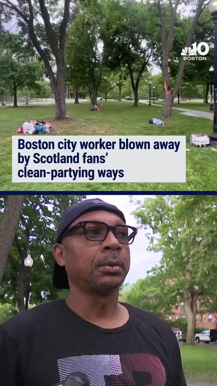 Barstool Gambling: The Scotland fans are all class. 

Arrive.
Drink.
Clean up. 

“They deep man, and they can drink too.  They must not got