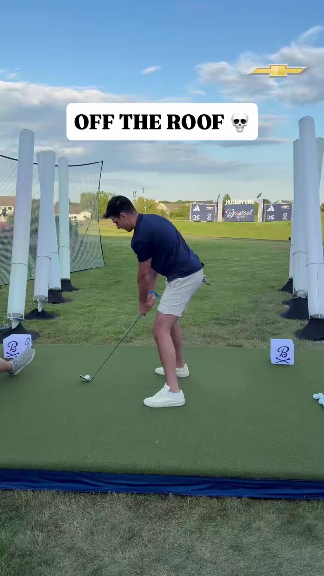 Fore Play: PUT ONE ON THE ROOF, THEN HAD THE SECOND CLOSEST SHOT OF THE NIGHT 💀

ELECTRIC START TO THE HOLE IN ONE CHALLENGE ON LO