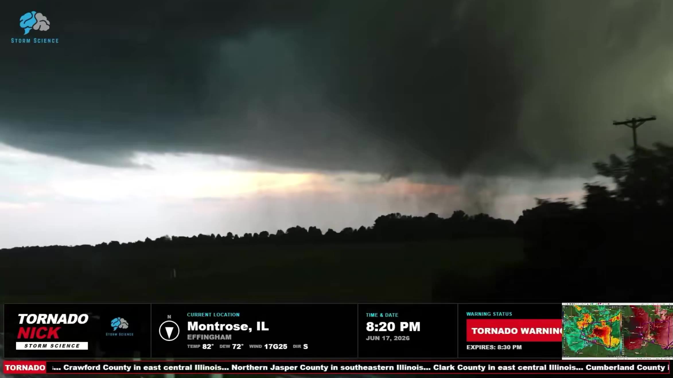 Big Cat: WSD and Doitche successfully chasing a tornado on day 1 as storm chasers. Unreal. 
 https://t.co/GqJY6Oao0Q