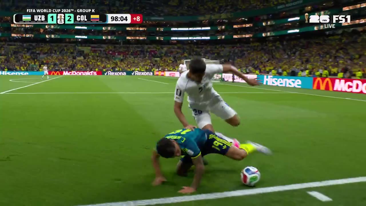 Barstool Gambling: WHAT AN EFFORT ON THE ASSIST 

COLOMBIA PUT AN EXCLAMATION MARK ON AN INCREDIBLE FIRST MATCH https://t.co/T5J076IJEW