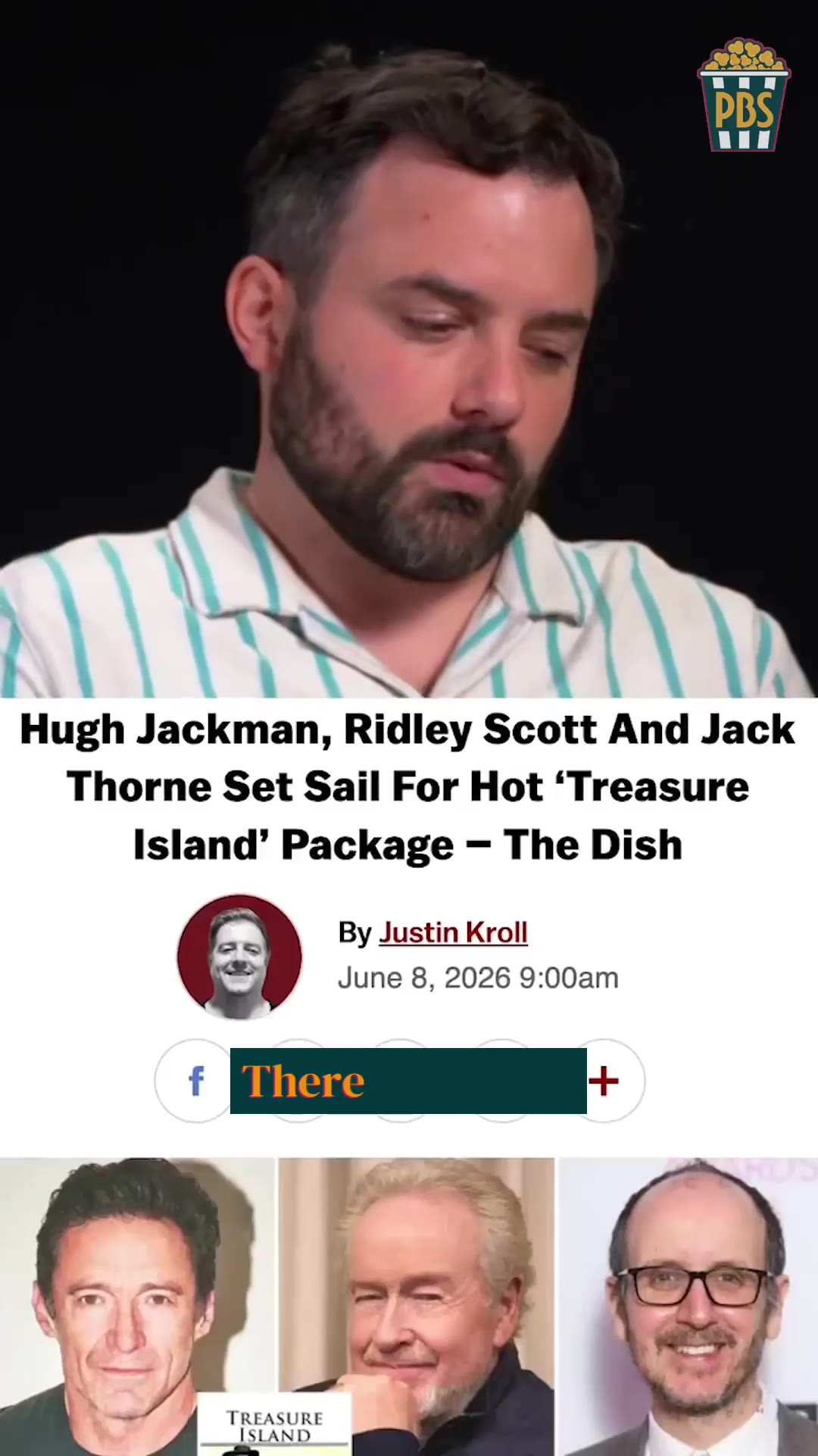 Project Big Screen: Hugh Jackman is ALL the way in on @JackKennedy’s pitch for a sea shanty pirate musical on Broadway

Watch Here: https://