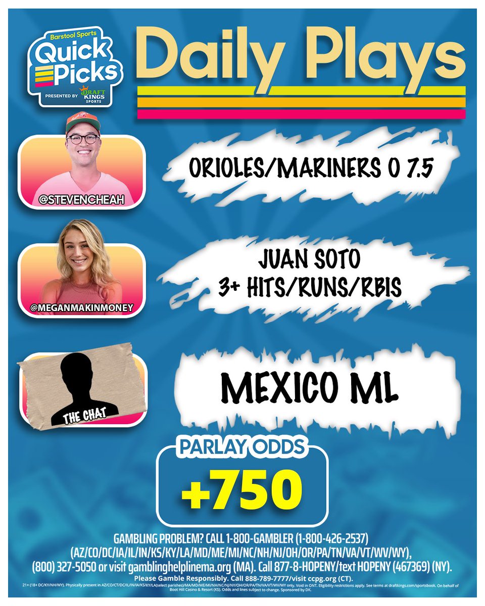 Quick Picks: Thursday Parlay https://t.co/ELcJUT5JhM