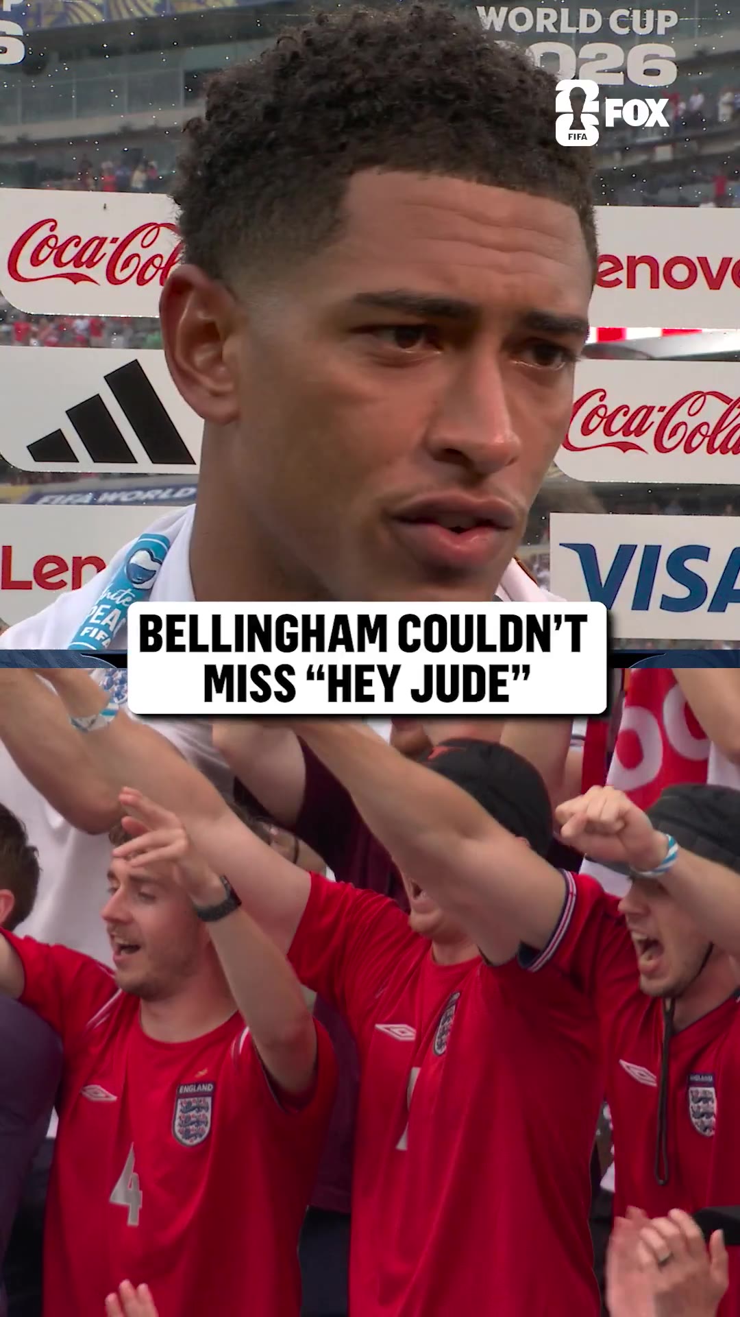 Barstool Sports: English fans singing “Hey Jude” for Jude Bellingham hits just as hard every single time  https://t.co/e7dVOpkMu4