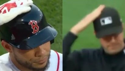Barstool Baseball: Fair Or Foul: Should Red Sox First Baseman Wilson Contreras Have Been Ejected For this Sarcastic ABS Challenge On His Wa