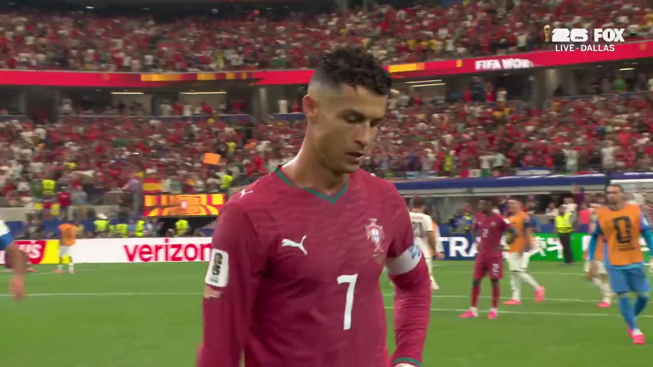 Barstool Sports: Cristiano Ronaldo has played his final World Cup match 

Thank you for the memories, legend 🇵🇹  https://t.co/cmLPsqrib