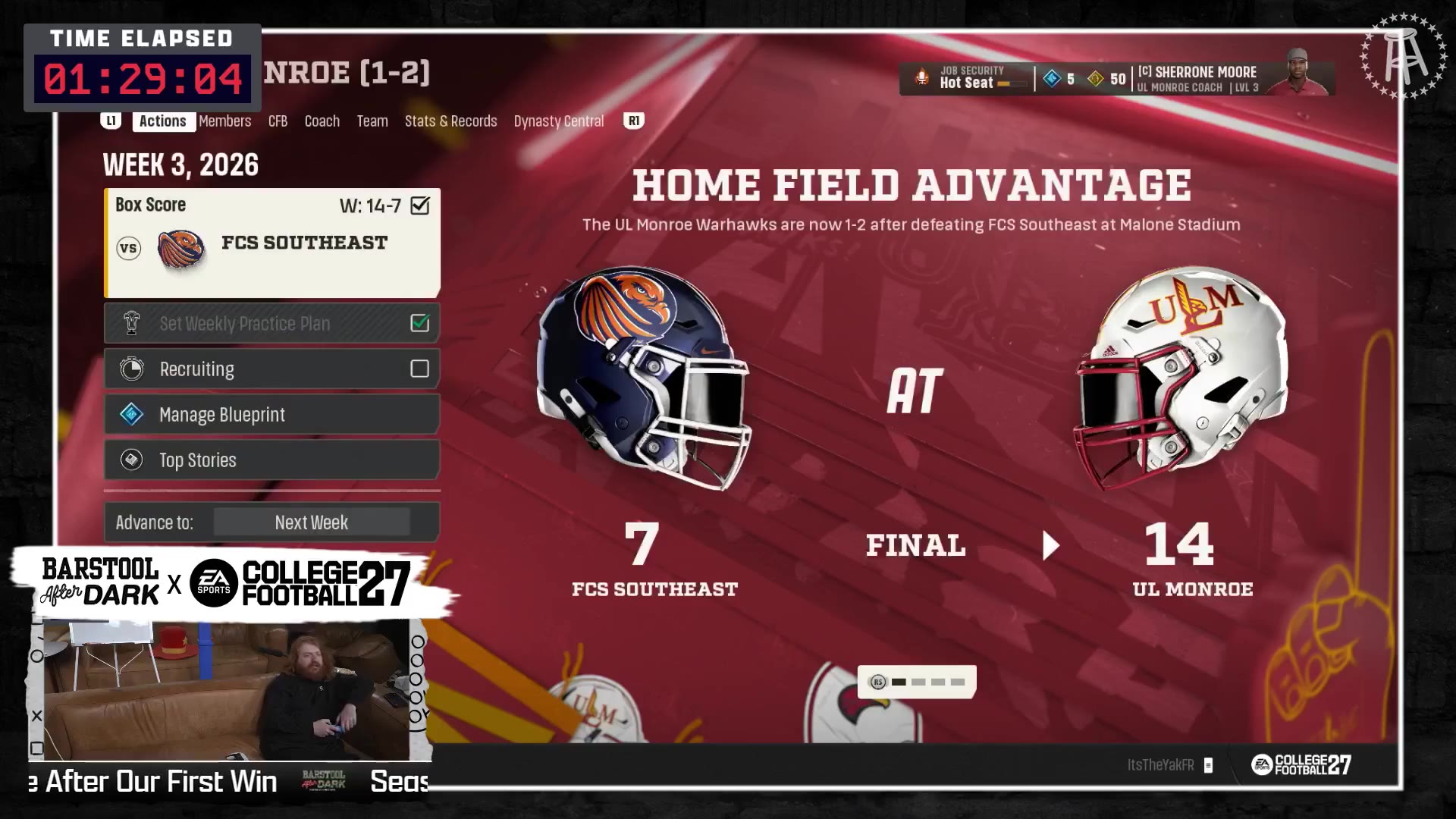Barstool Sports: Giving yourself the game ball is one thing

Giving yourself the game ball after beating an FCS team is a tough @StoolAft