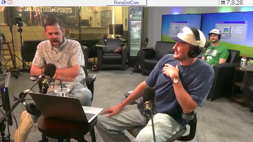 Viva La Stool: Rone and Klemmer arguing over what Rone said https://t.co/wvF007goqc