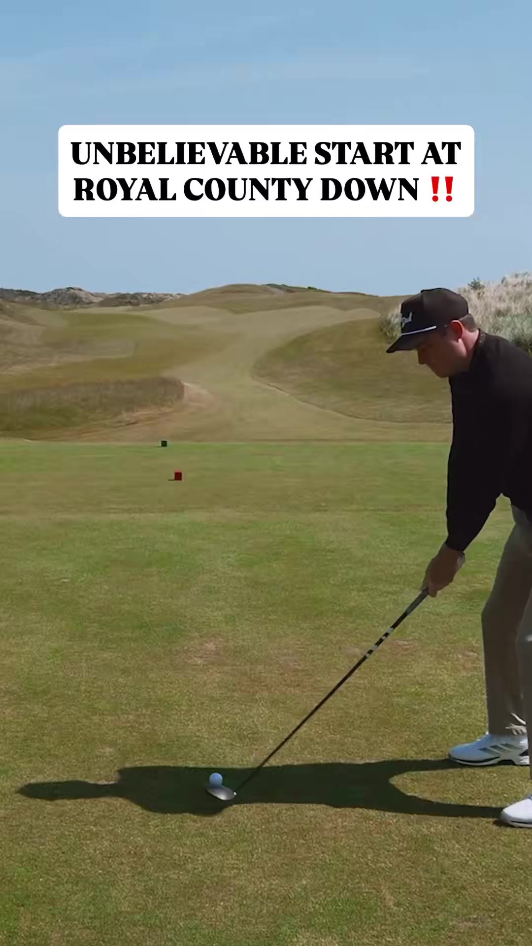 Fore Play: FRANKIE & FRANCIS.

#1 COURSE IN THE WORLD. BIRDIES ON #1. 

MUST BE THE SWEATER. @adidas https://t.co/u7eZKjHdof