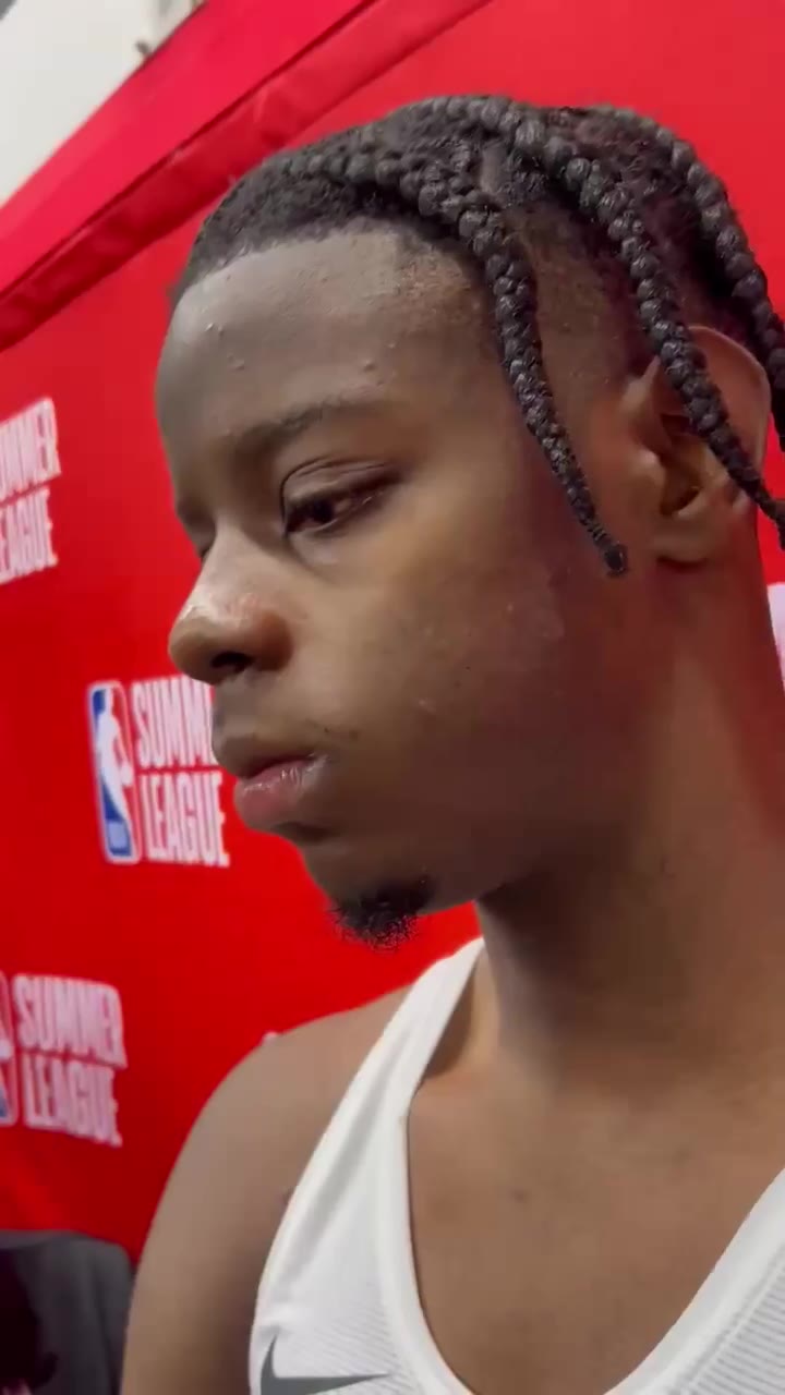 Barstool Chicago: Caleb Wilson didn’t even care that he broke a scoring record because he lost a Summer League game. 

We’ve got a demon.