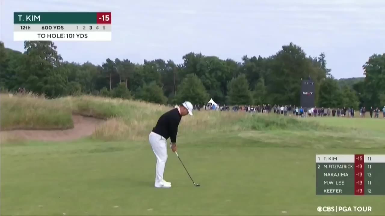 Fore Play: Tom Kim now leads by THREE https://t.co/at906rjxB8