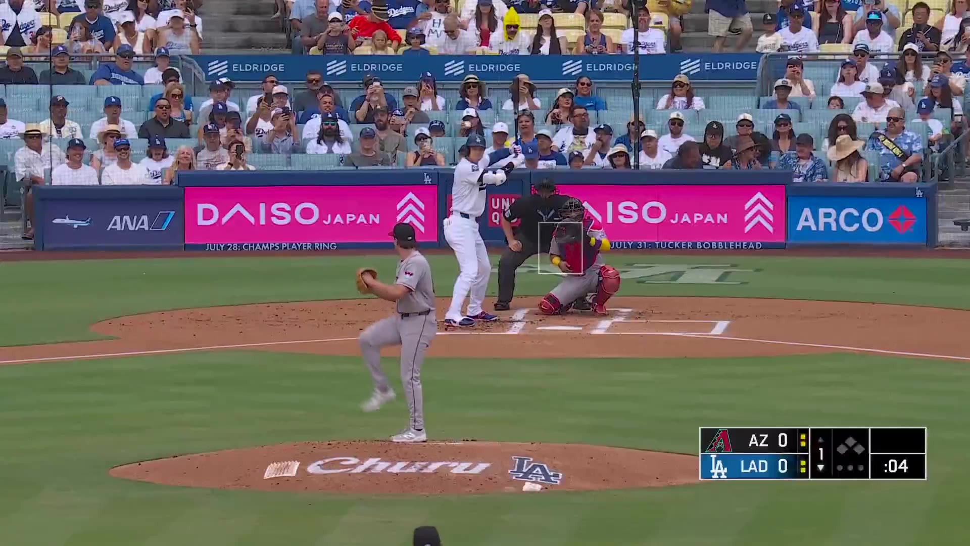 Codify: Shohei Ohtani destroys the first pitch he see today!