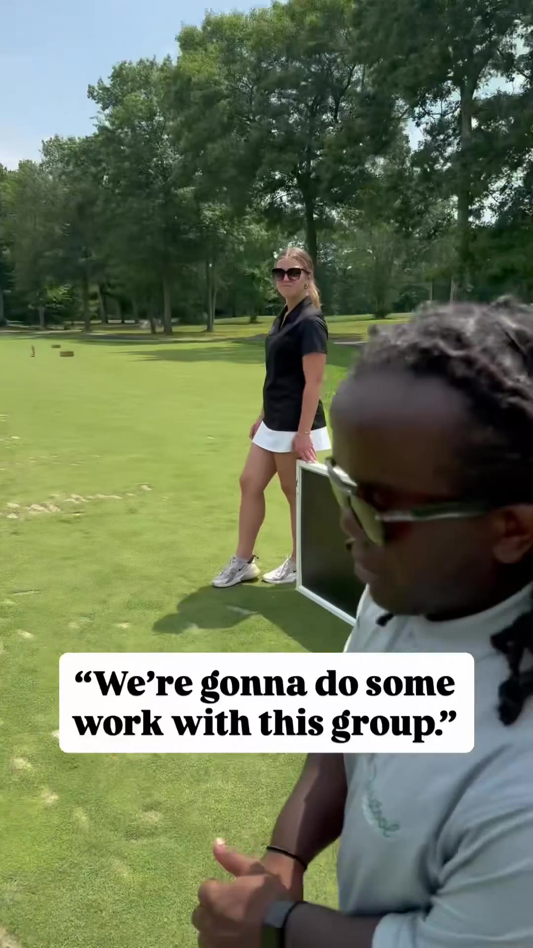 Fore Play: NEW LEADER at the @adidas Closest to the Pin: 7’8”

Zah called it as soon as this group stepped up 👀

@BarstoolClassic