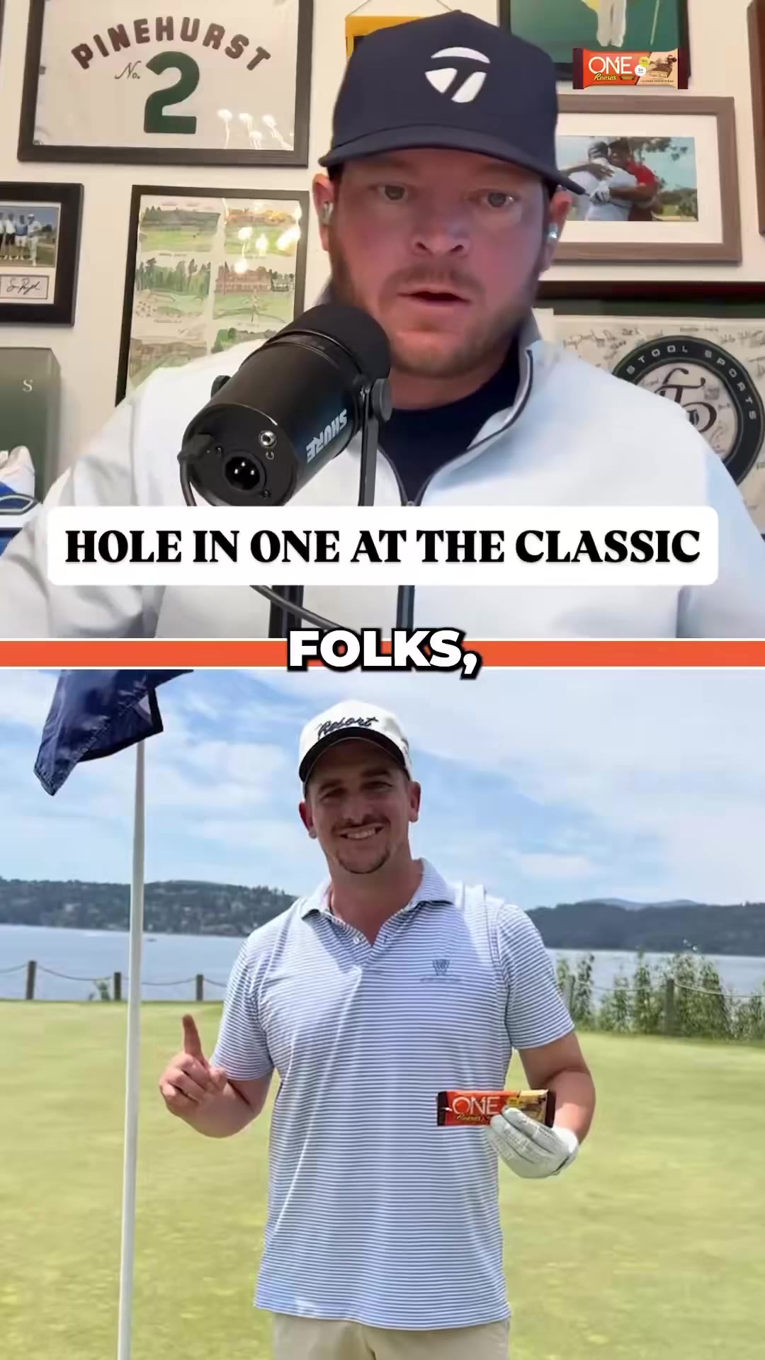 Fore Play: We got an ace at the @BarstoolClassic Hole in One hole, but the quest to get one on video continues. @ONE1Brands https:/