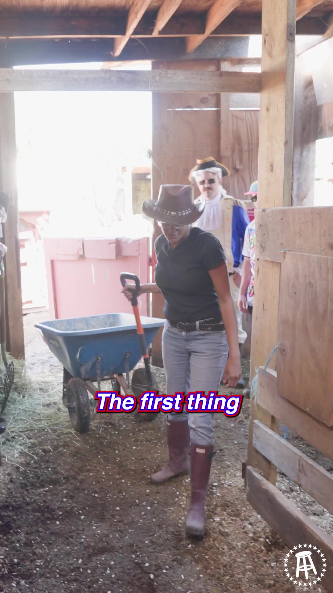 The Wonton Don: Ben Franklin and George Washington Muck a Barn in Philly

New Episode of Rediscovering 250 OUT NOW! https://t.co/smu8Psz