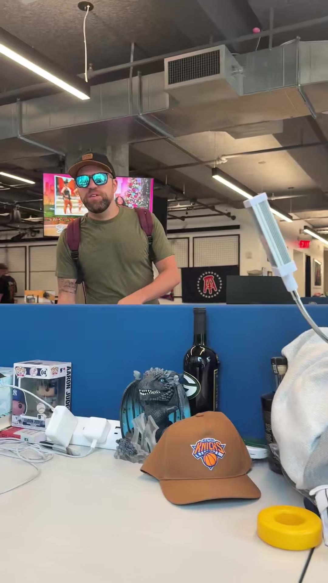Viva La Stool: Nate has arrived after being pranked by Klemmer last night

It has now led to a massive argument between him and Robbie