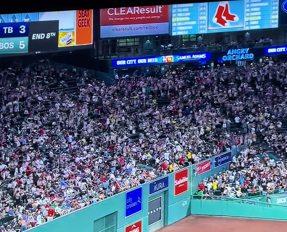 Dave Portnoy: 11th heaven!    11 in a row!  Sweep the Rays today! .500 on the season!   Tarps off for the boys!!!  I never doubted thi