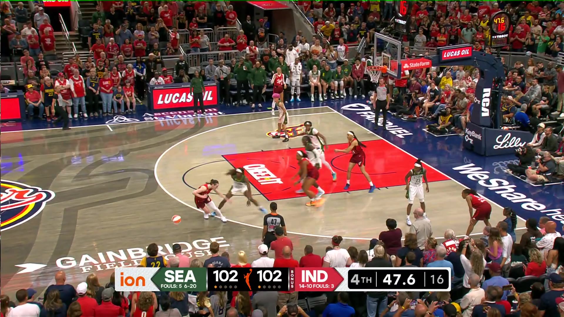 Barstool Sports: 45 points and 10 assists, the first 40/10 in WNBA history. 

Caitlin Clark is HER. https://t.co/slWRB3WVO4