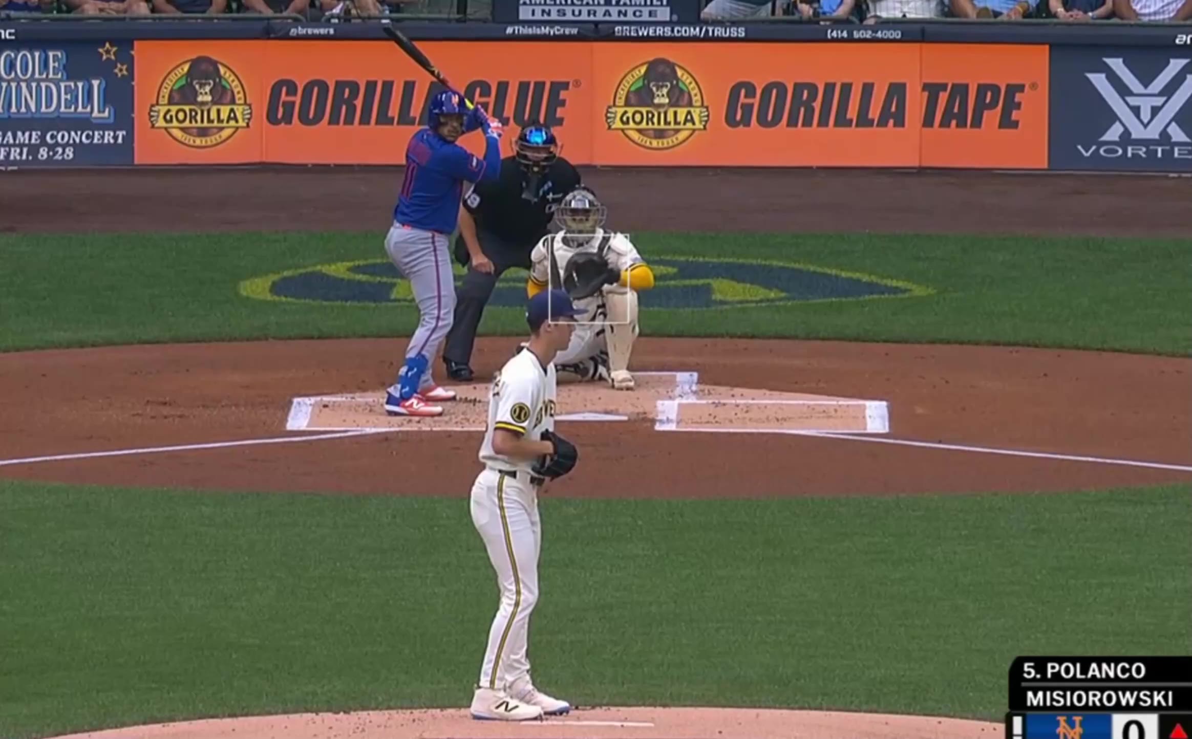 Rob Friedman: Miz, 103mph Paint. 🖌️🎨

3rd K in the 1st https://t.co/qMDnXqjlTA
