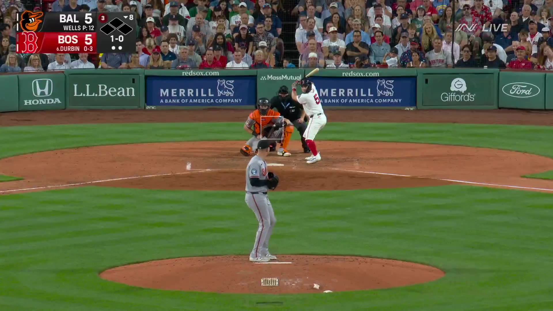 Barstool Sports: Caleb Durbin sends Fenway into a Frenzy! 

The Red Sox are 3 outs away from winning 14 straight  https://t.co/r4eXEgex9J
