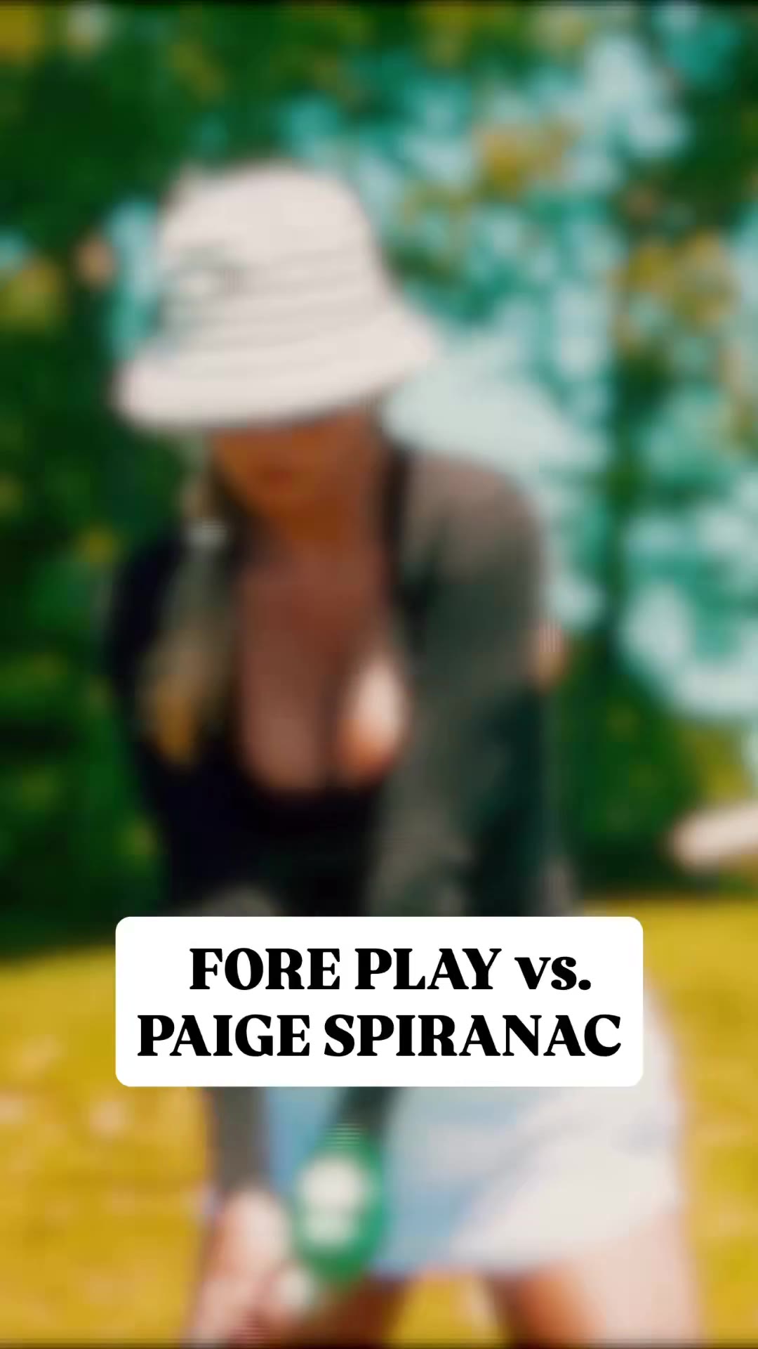 Viva La Stool: Paige Spiranac is BACK looking to see if she can beat the Fore Play crew in a 3v1 scramble from the front tees.

Present