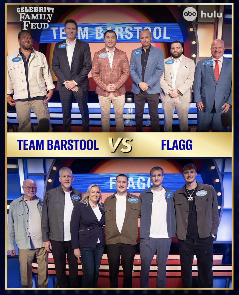 Dave Portnoy: No Red Sox tonight…no problem. Tonight we play the feud on @FamilyFeudABC https://t.co/vzruQlbigA