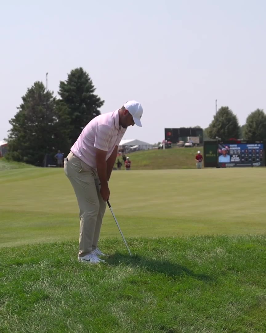 Fore Play: SCOTTIE SCHEFFLER CHIP-IN EAGLE.

ONE. SHOT. BACK. https://t.co/FuIg229do1