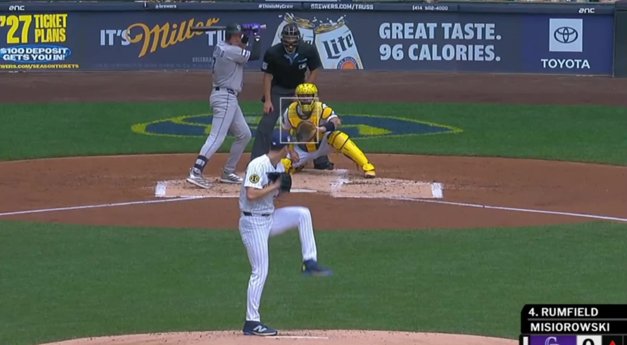 Rob Friedman: Jacob Misiorowski, Vicious 91mph Curveball. 😤 https://t.co/T8ZoP90MT1