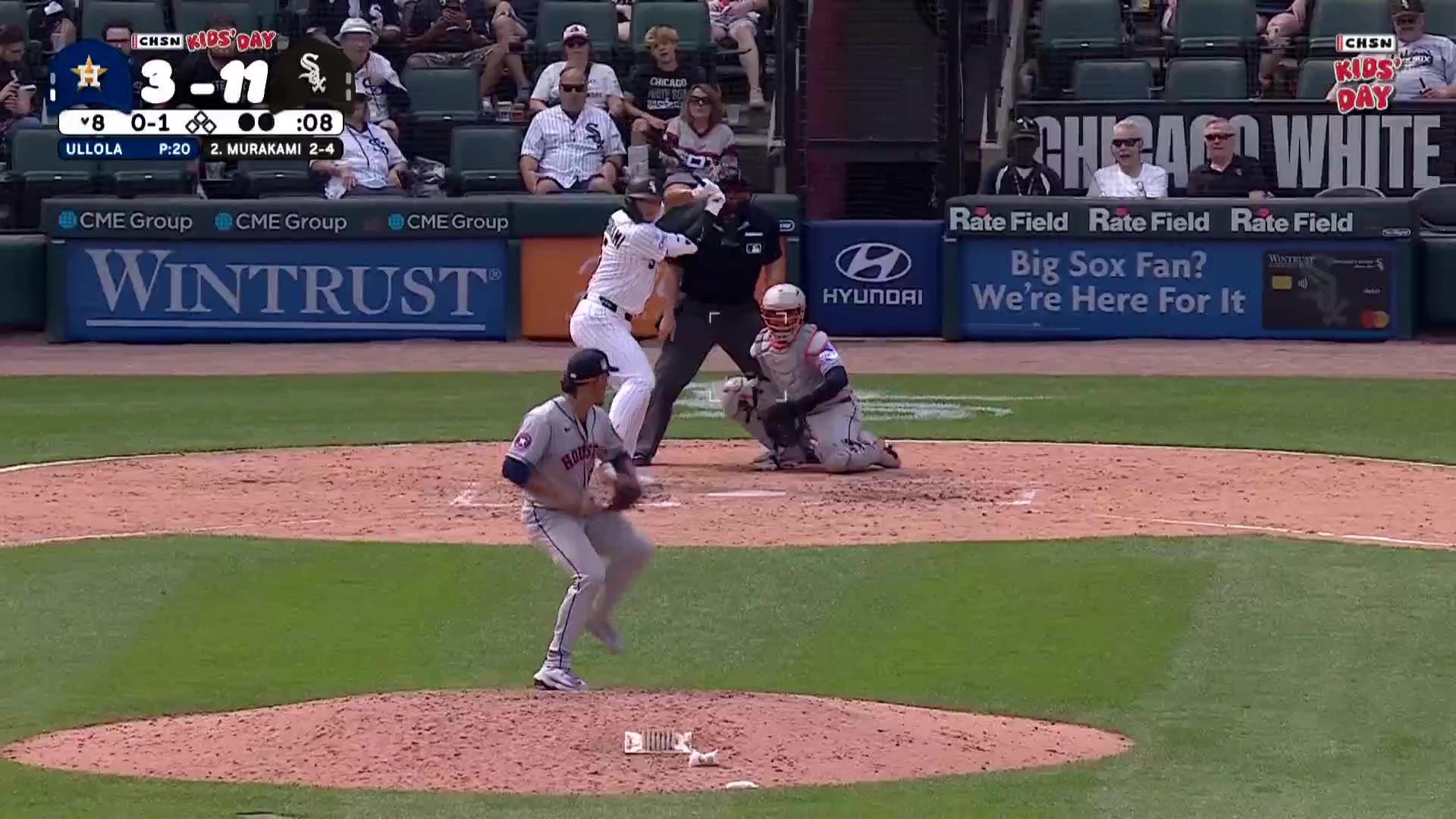 Barstool Sports: And Munetaka Murakami now has 2 HRs and 6 RBI on his Bobblehead day  https://t.co/WYRWVcme8x