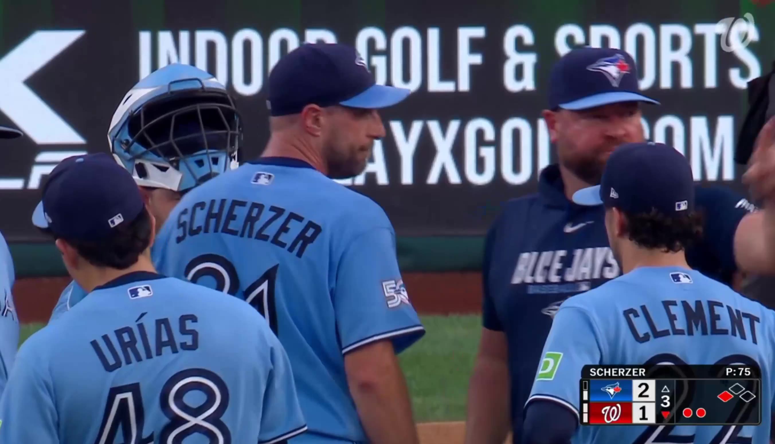 Barstool Baseball: Standing O for Max as he exits his start, could be his final start in DC. https://t.co/yI3lQV1xAK