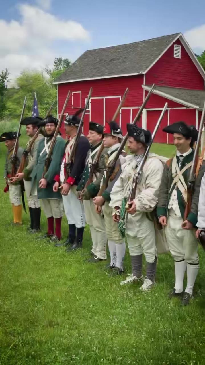 The Wonton Don: Spent the day with Revolutionary War reenactors. I’m not sure they loved us. 

New Rediscovering America out now!  https