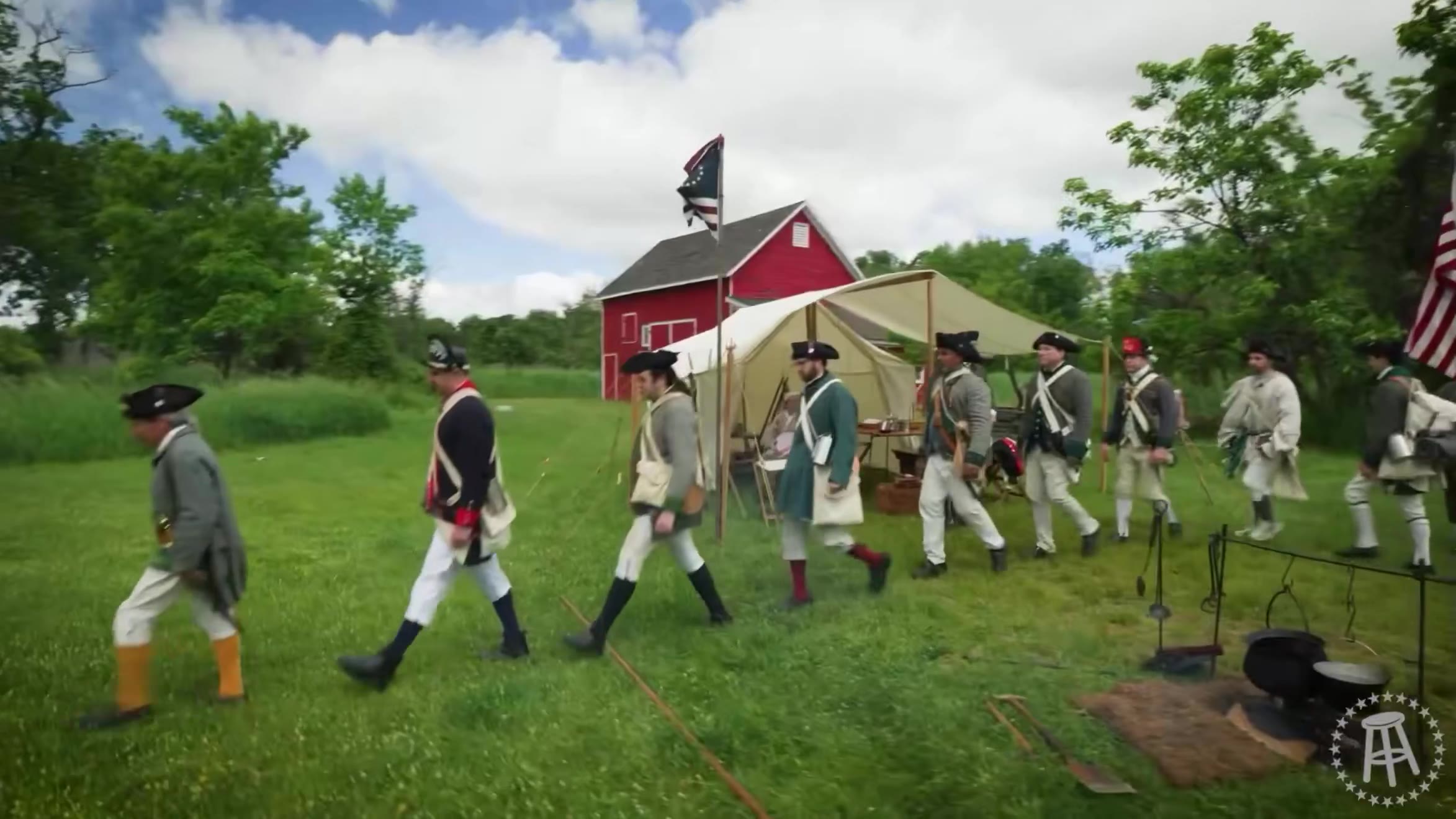 Barstool Sports: “Life for a continental soldier was not romantic. It was cold, hungry, muddy, frightening and often boring in the way on