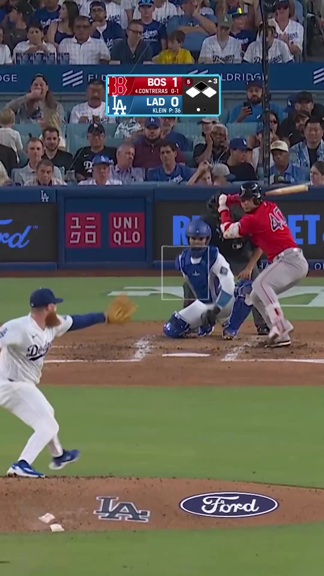 Willson Contreras Ducks One Fastball, Doesn't Duck the Next