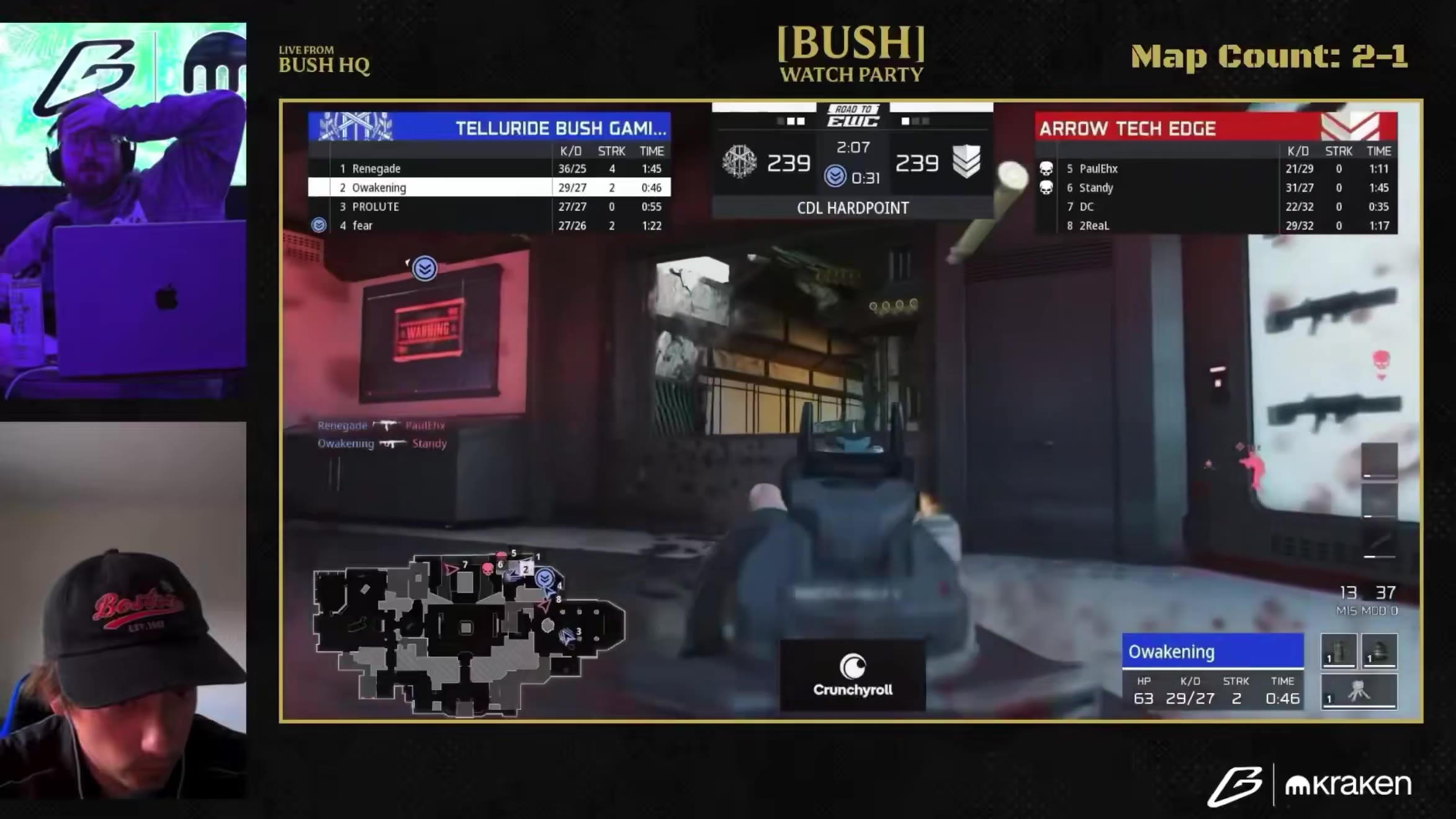 Viva La Stool: BUSH WIN THE MATCH AND ADVANCE TO TOMORROW!!! https://t.co/Z99MjwJfxy