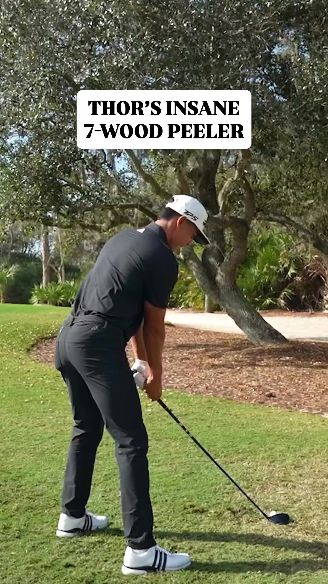 Fore Play: This 7-wood peeler cut that Thor hit over the trees from the wrong hole might be one of the sickest shots ever on our ch