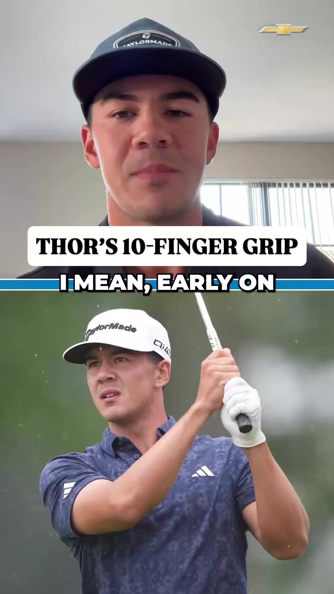 Fore Play: Swing your swing…

One of the PGA Tour’s best young players just won with a 10-finger baseball grip.

Presented by @Chev