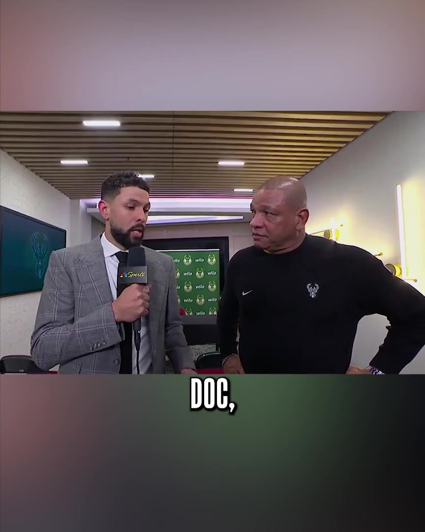 NBA: Doc Rivers: "Doc? That's my name?"

Austin Rivers: "Tonight."

When @AustinRivers25 interviewed his dad last season 😅