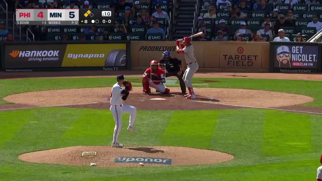 Barstool Baseball: Bohm finds the soft spot and we’ve got a tie game in Minnesota! Phils have battled all the way back! https://t.co/ahIboW